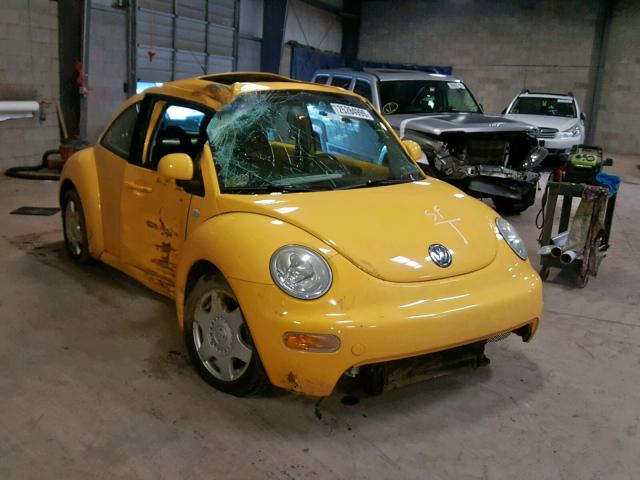 3VWCD21C5YM489605 - 2000 VOLKSWAGEN NEW BEETLE Sarı foto 1