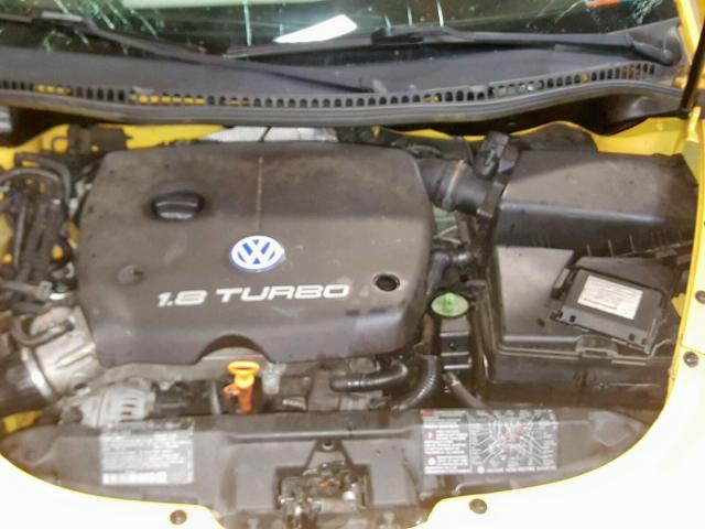 3VWCD21C5YM489605 - 2000 VOLKSWAGEN NEW BEETLE Sarı foto 7