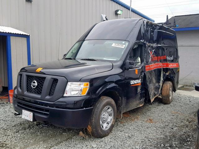 1N6AF0LY7JN818721 - 2018 NISSAN NV 2500 S BLACK photo 2