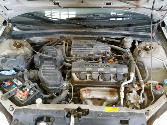 2HGES16493H900803 - 2003 HONDA CIVIC DX SILVER photo 7