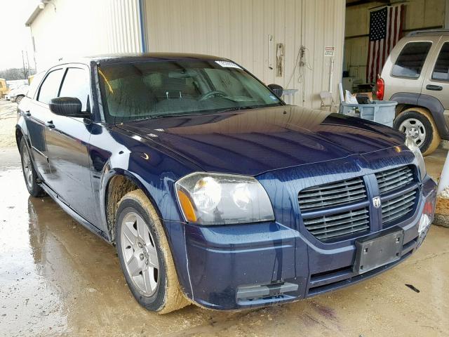 2D4FV48TX5H515465 - 2005 DODGE MAGNUM SE BLUE photo 1