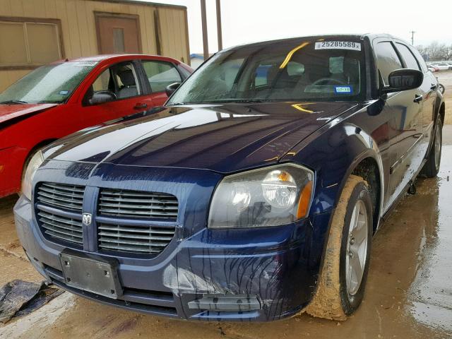 2D4FV48TX5H515465 - 2005 DODGE MAGNUM SE BLUE photo 2