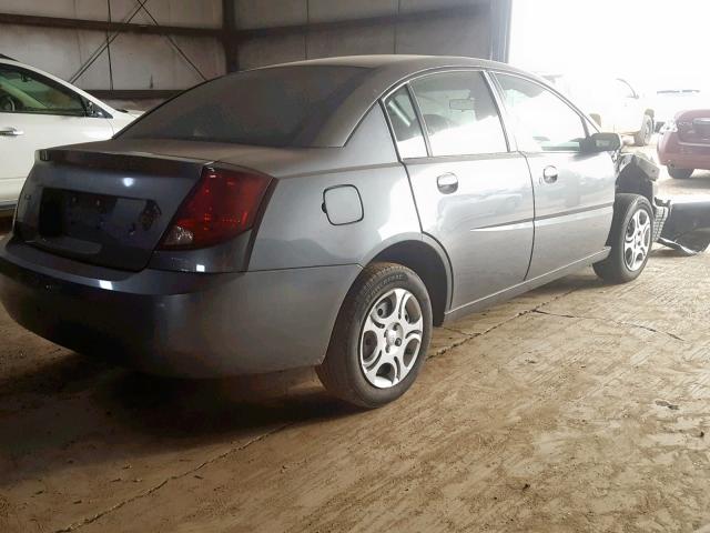 1G8AJ52F45Z183108 - 2005 SATURN ION LEVEL GRAY photo 4