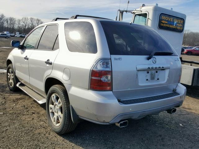 2HNYD188X5H527113 - 2005 ACURA MDX TOURIN SILVER photo 3