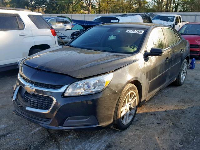 1G11C5SL9FF295033 - 2015 CHEVROLET MALIBU 1LT შავი ფოტო 2