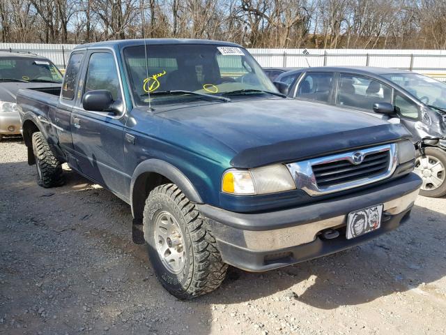 4F4ZR17X9WTM32364 - 1998 MAZDA B4000 CAB GREEN photo 1