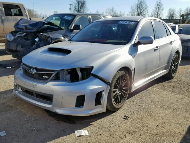 JF1GV7E65EG012834 - 2014 SUBARU IMPREZA WR SILVER photo 2