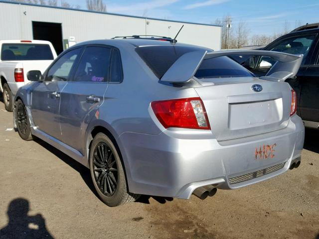 JF1GV7E65EG012834 - 2014 SUBARU IMPREZA WR SILVER photo 3