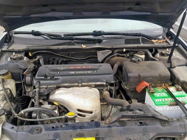 4T1BE30K73U258196 - 2003 TOYOTA CAMRY LE BLUE photo 7