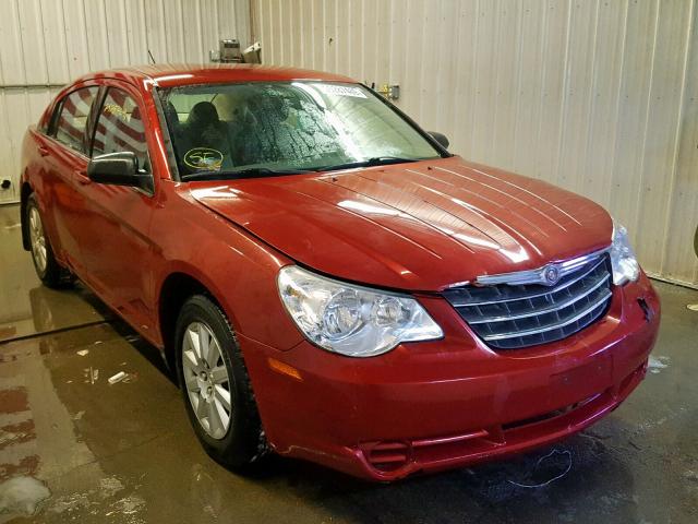 1C3LC46K58N296740 - 2008 CHRYSLER SEBRING LX RED photo 1