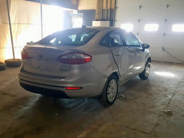 3FADP4AJ0FM104737 - 2015 FORD FIESTA S SILVER photo 4