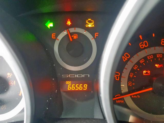 JTKJF5C7XF3091092 - 2015 TOYOTA SCION TC შავი ფოტო 8