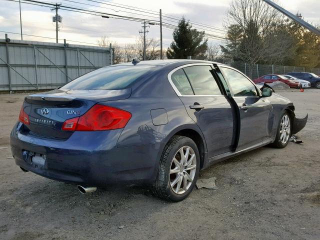 JNKCV61F89M359962 - 2009 INFINITI G37 GRAY photo 4