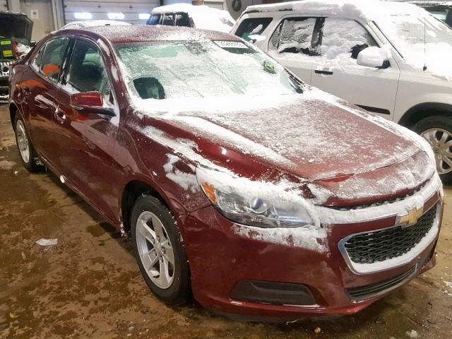 1G11C5SA2GF154028 - 2016 CHEVROLET MALIBU LIM 勃艮第红 照片 1