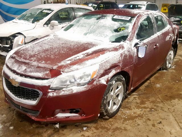 1G11C5SA2GF154028 - 2016 CHEVROLET MALIBU LIM 勃艮第红 照片 2