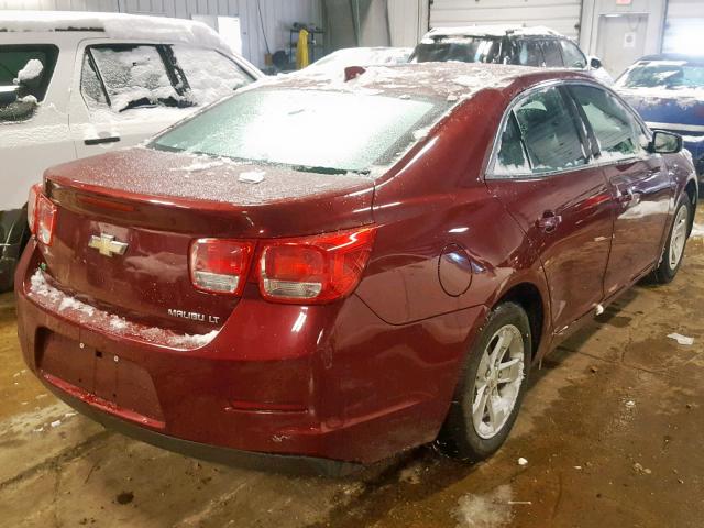 1G11C5SA2GF154028 - 2016 CHEVROLET MALIBU LIM 勃艮第红 照片 4