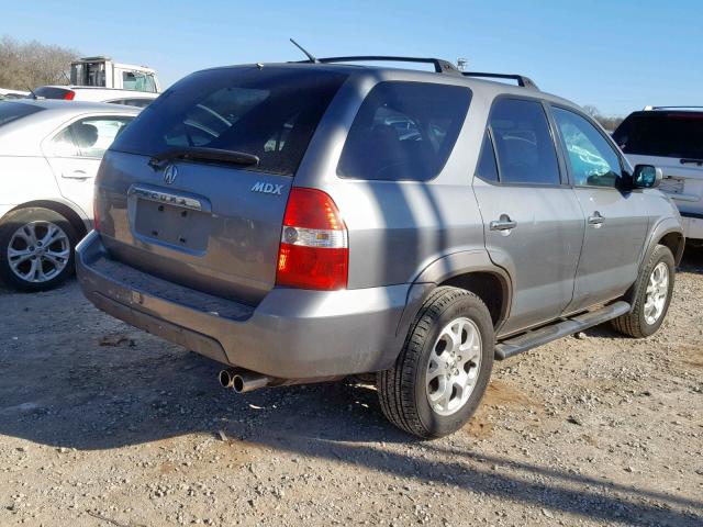 2HNYD18631H542271 - 2001 ACURA MDX TOURIN GRAY photo 4