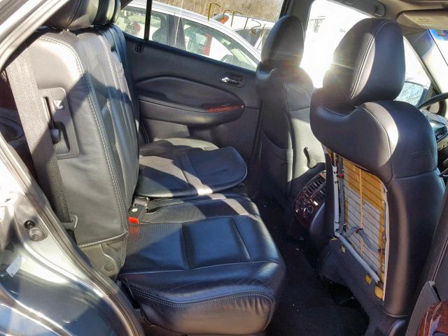 2HNYD18631H542271 - 2001 ACURA MDX TOURIN GRAY photo 6