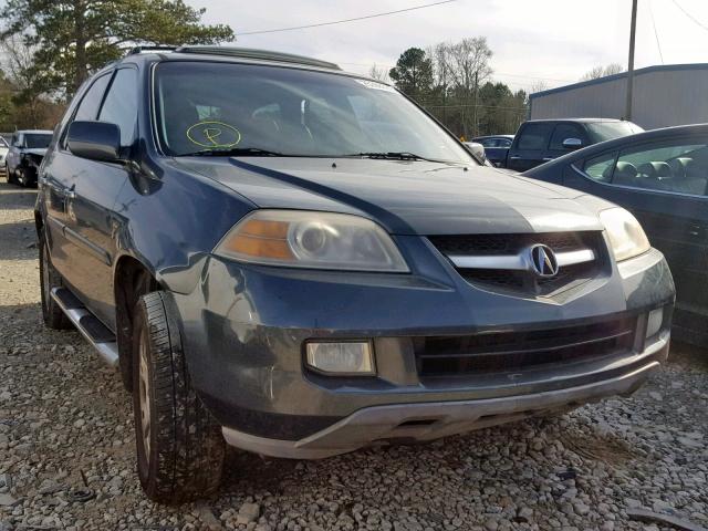 2HNYD18974H539341 - 2004 ACURA MDX TOURIN BLUE photo 1