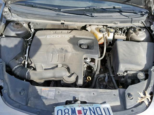 1G1ZC5E04AF183978 - 2010 CHEVROLET MALIBU 1LT ნაცრისფერი ფოტო 7