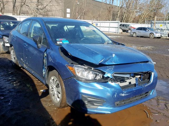 4S3GKAA66H3627779 - 2017 SUBARU IMPREZA BLUE photo 1