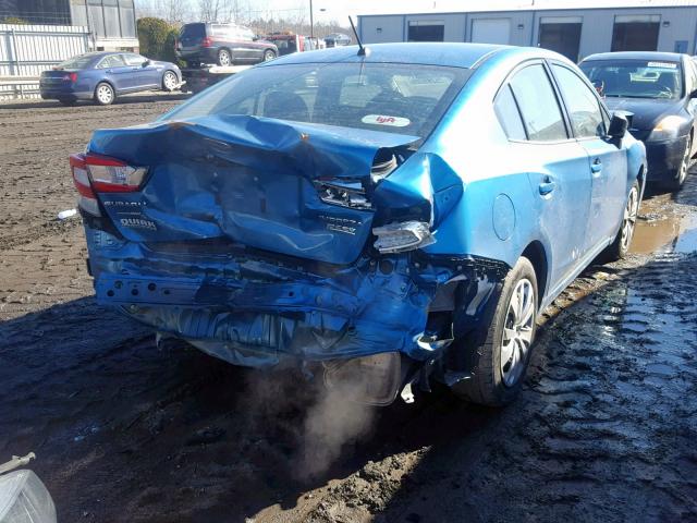 4S3GKAA66H3627779 - 2017 SUBARU IMPREZA BLUE photo 4