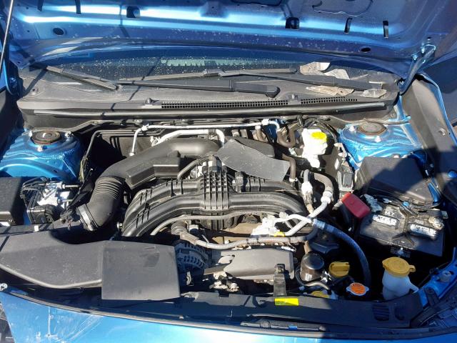 4S3GKAA66H3627779 - 2017 SUBARU IMPREZA BLUE photo 7