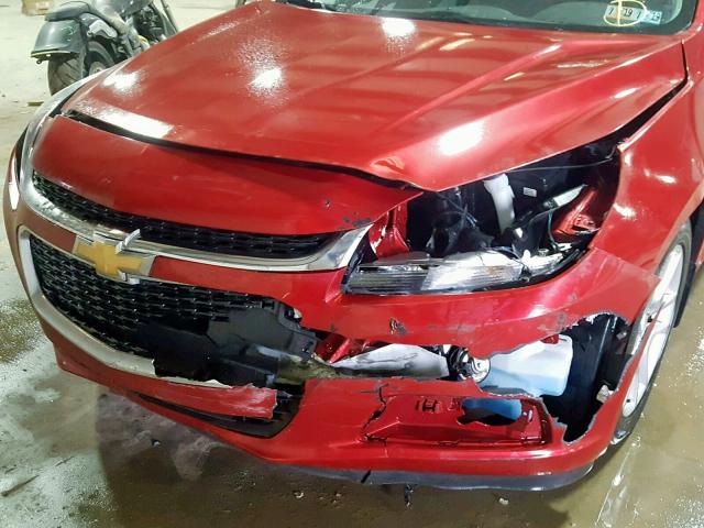 1G11C5SL1EF216484 - 2014 CHEVROLET MALIBU 1LT 红色 照片 9
