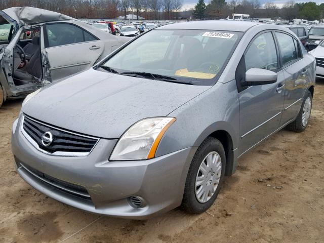 3N1AB6AP8AL624536 - 2010 NISSAN SENTRA 2.0 GRAY photo 2