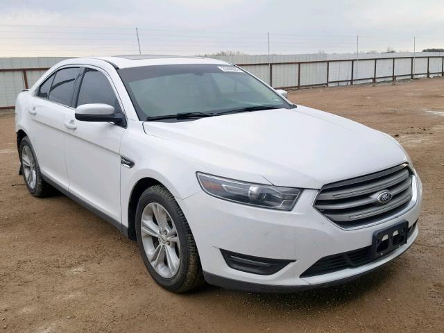 1FAHP2E86GG105187 - 2016 FORD TAURUS SEL WHITE photo 1