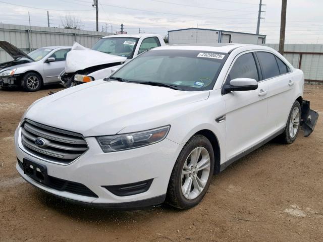 1FAHP2E86GG105187 - 2016 FORD TAURUS SEL WHITE photo 2