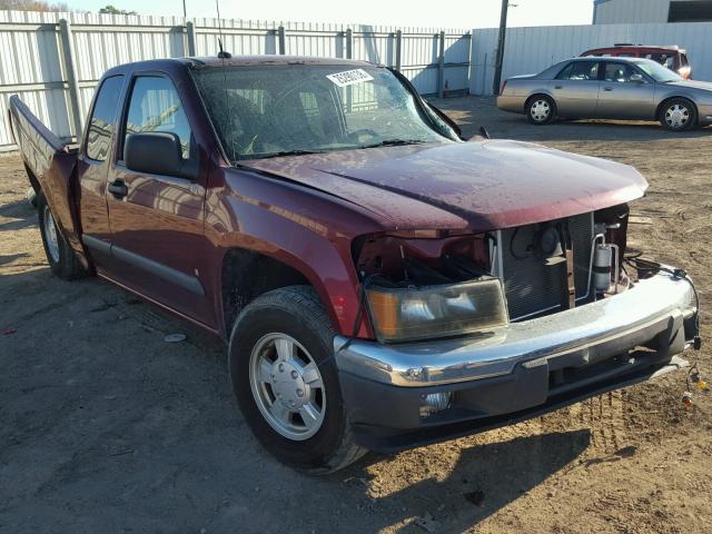 1GCCS399288189449 - 2008 CHEVROLET COLORADO L BURGUNDY photo 1