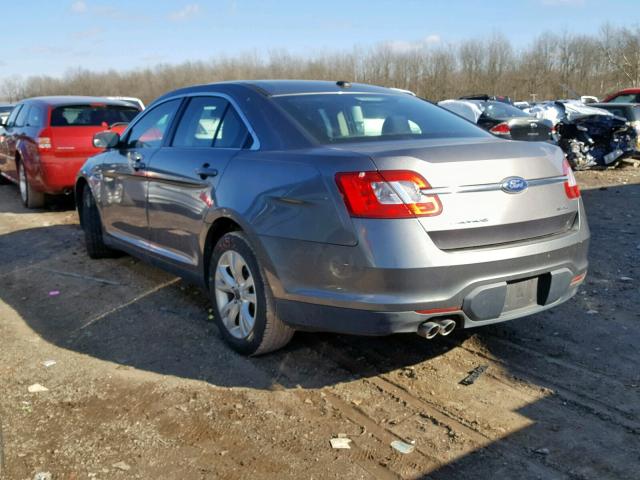 1FAHP2EW7BG160190 - 2011 FORD TAURUS SEL GRAY photo 3