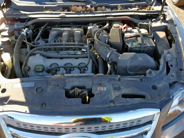 1FAHP2EW7BG160190 - 2011 FORD TAURUS SEL GRAY photo 7