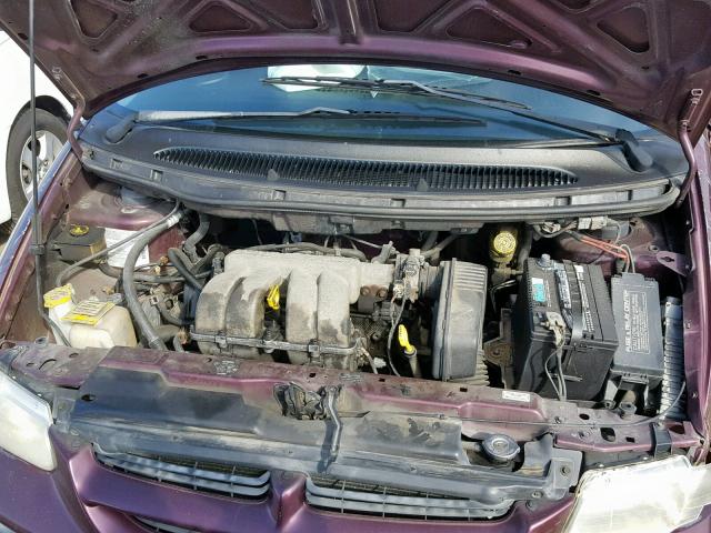 2B4FP25BXYR537789 - 2000 DODGE CARAVAN PURPLE photo 7