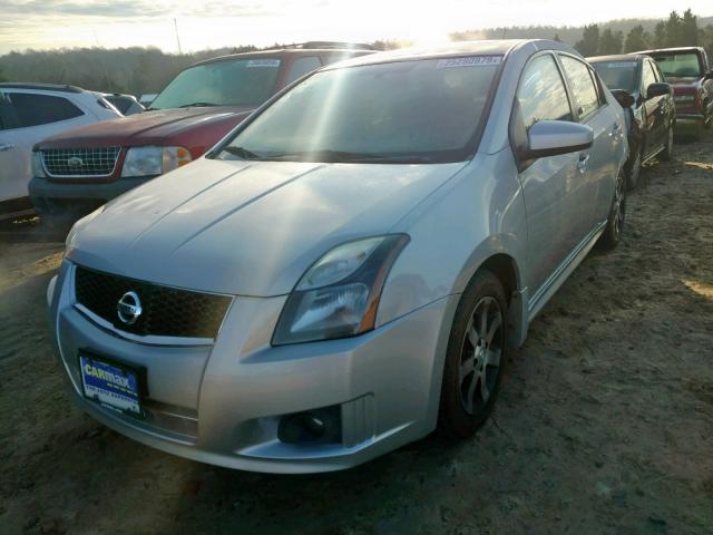 3N1AB6AP5CL770170 - 2012 NISSAN SENTRA 2.0 SILVER photo 2