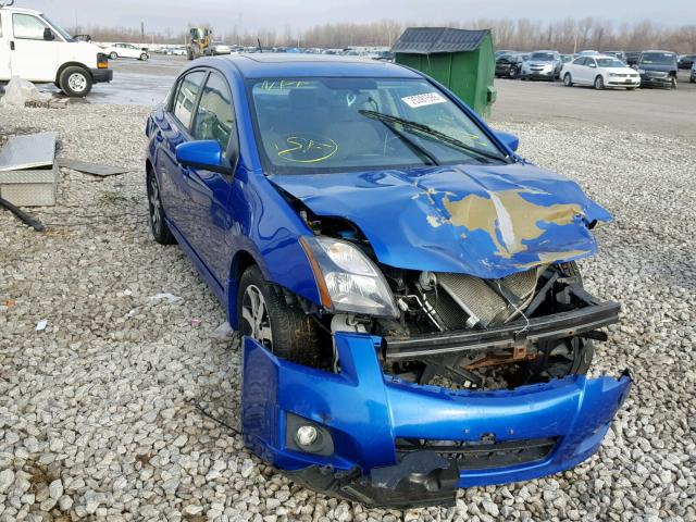 3N1AB6AP4CL718688 - 2012 NISSAN SENTRA 2.0 BLUE photo 1