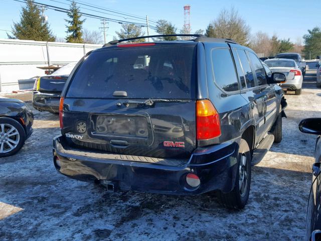 1GKDT13S922312406 - 2002 GMC ENVOY BLACK photo 4