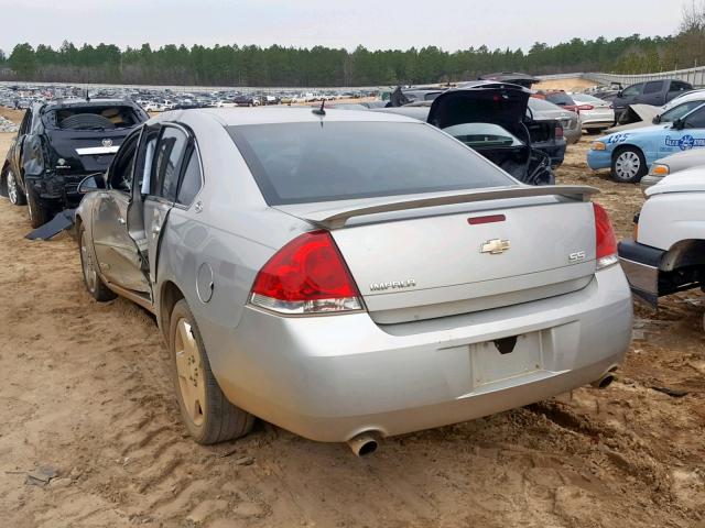 2G1WD58C769161074 - 2006 CHEVROLET IMPALA SUP 银色 照片 3