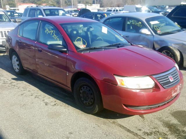 1G8AJ55F77Z133219 - 2007 SATURN ION LEVEL BURGUNDY photo 1
