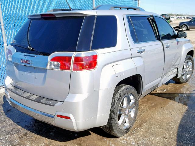 2GKALYEK4D6423394 - 2013 GMC TERRAIN DE SILVER photo 4