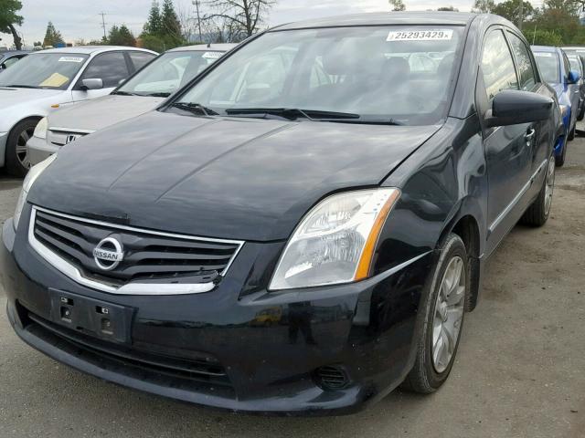 3N1AB6AP5CL732776 - 2012 NISSAN SENTRA 2.0 BLACK photo 2