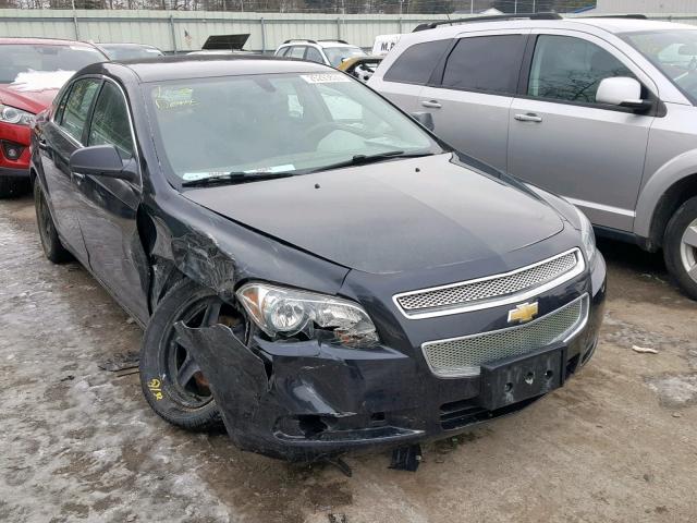 1G1ZB5E08CF284401 - 2012 CHEVROLET MALIBU LS BLACK photo 1
