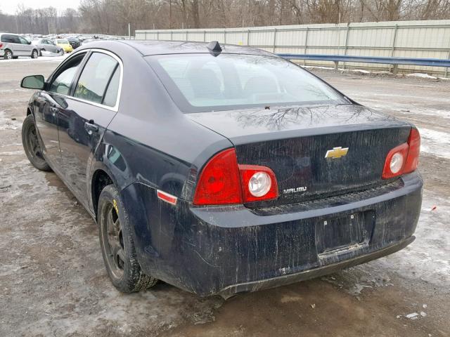 1G1ZB5E08CF284401 - 2012 CHEVROLET MALIBU LS BLACK photo 3