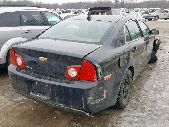 1G1ZB5E08CF284401 - 2012 CHEVROLET MALIBU LS BLACK photo 4