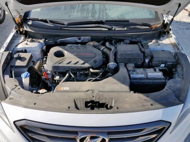 5NPE34AB4FH069807 - 2015 HYUNDAI SONATA SPO WHITE photo 7