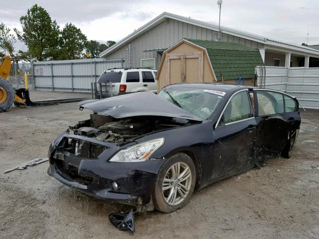 JN1CV6AR5BM402867 - 2011 INFINITI G37 BLACK photo 2