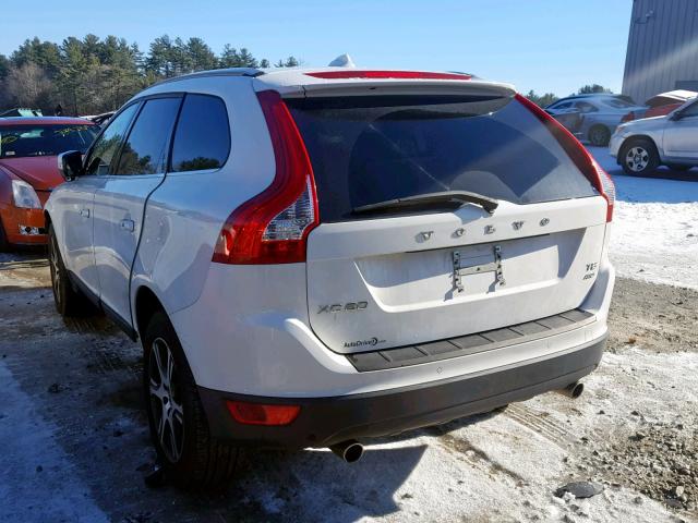 YV4902DZ5C2306483 - 2012 VOLVO XC60 T6 WHITE photo 3