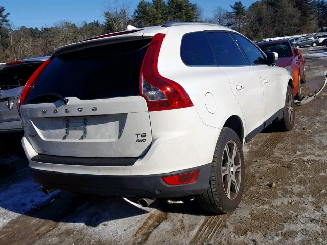 YV4902DZ5C2306483 - 2012 VOLVO XC60 T6 WHITE photo 4