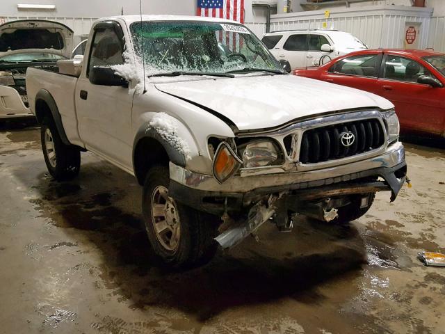 5TENM92NX3Z152590 - 2003 TOYOTA TACOMA PRE WHITE photo 1